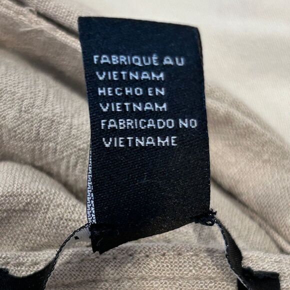 Forever 21 Women's Beige Sleeveless Button-Up Linen Jumpsuit Romper Size Small - Picture 6 of 13